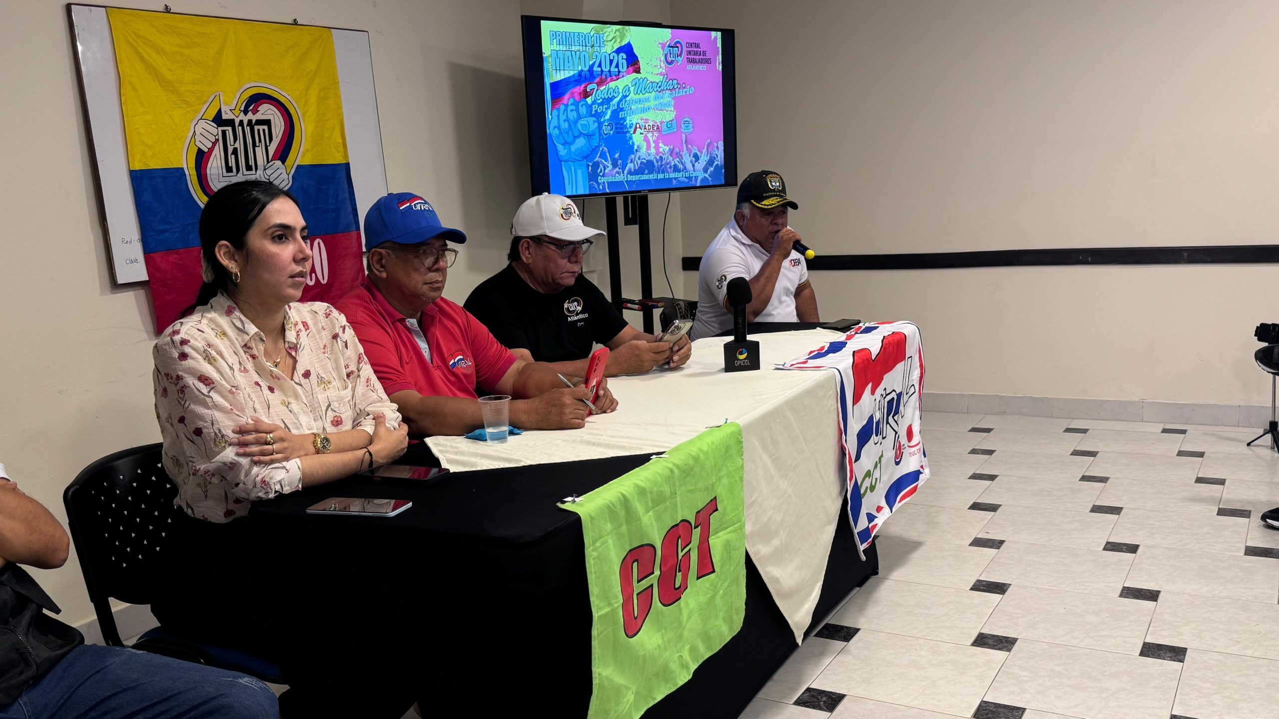 Convocan marchas del Primero de Mayo en Barranquilla