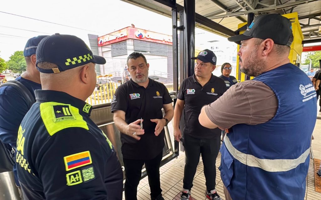 Transmetro fortalece seguridad y mantenimiento en estaciones del sistema