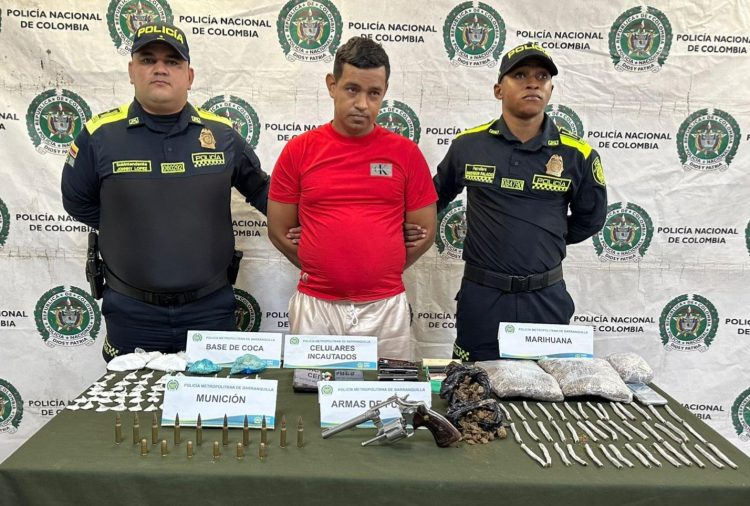 Policía desmantela ‘olla de vicio’ en Galapa y captura a alias ‘Ángelo’