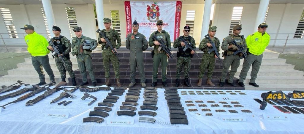 Abaten a nueve presuntos integrantes de las ACSN en operativo en Uribia, La Guajira