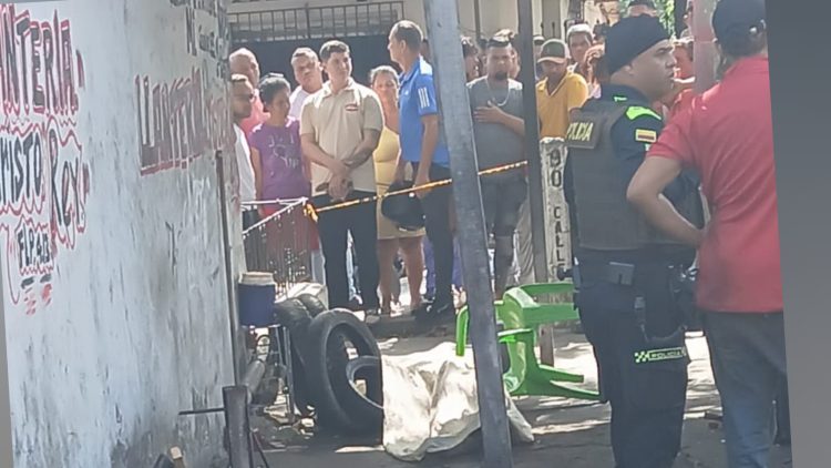 Asesinan a hombre en una llantería del barrio San Luis