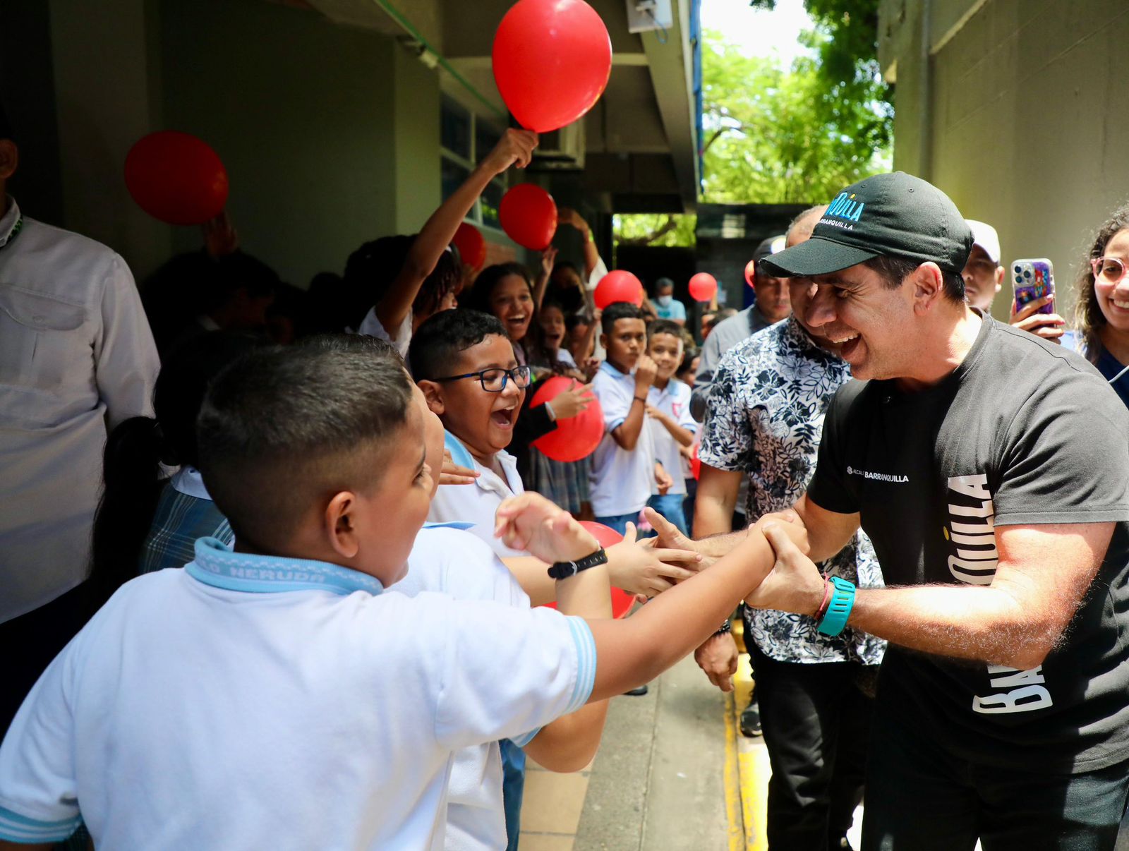 Caravanas Escolares por la Vida refuerzan prevención y convivencia en colegios de Barranquilla