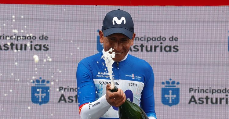Nairo Quintana, campeón de la Vuelta a Asturias