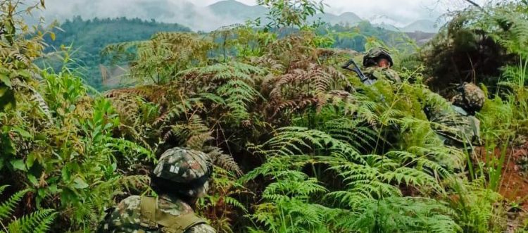 Ejército abatió a seis presuntos integrantes de disidencias de las FARC en Cauca