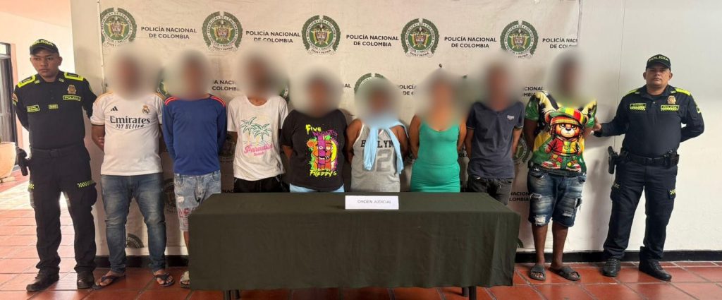 Golpe al microtráfico en Soledad: capturan a 8 presuntos integrantes de ‘Los Costeños’