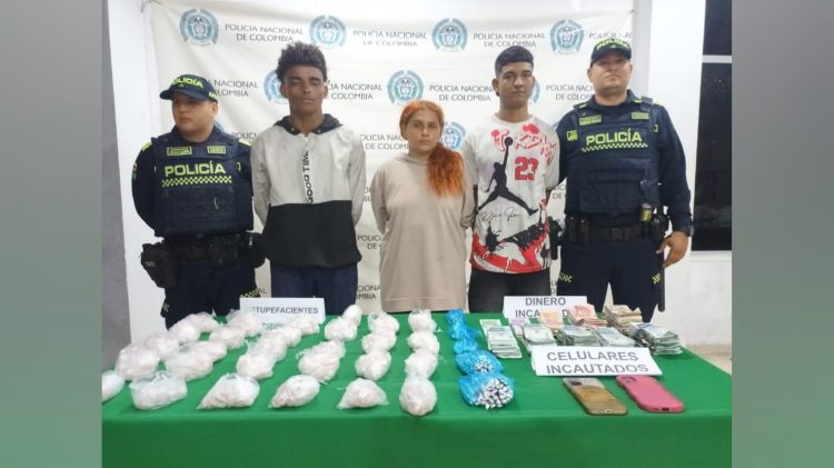 Capturan a tres presuntos integrantes de ‘Los Costeños’ en operativo contra el microtráfico en Malambo
