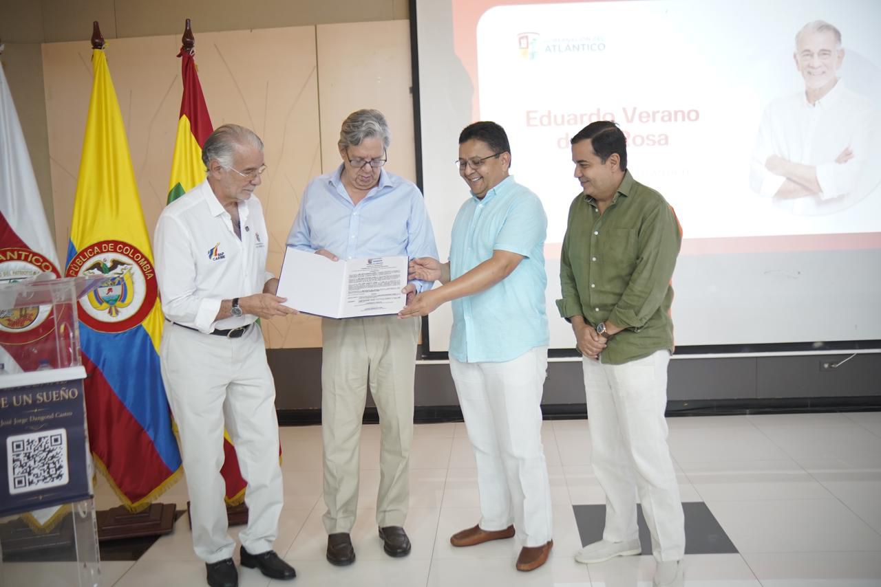 Gobernador Eduardo Verano exalta los 40 años de Telecaribe y su papel en la identidad del Caribe