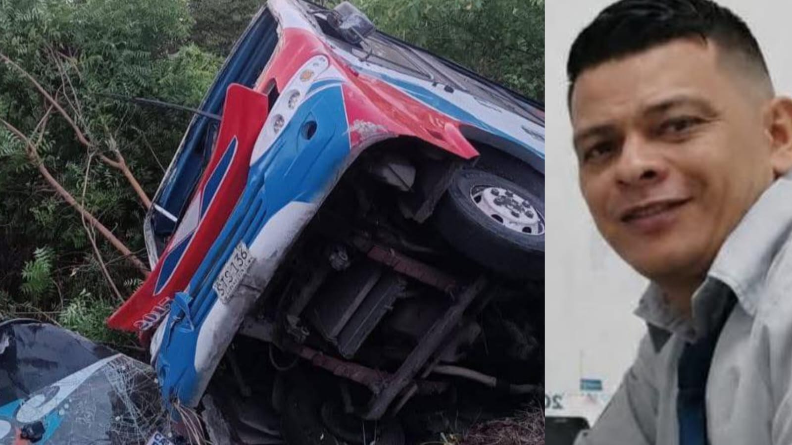 Confirman un pasajero muerto tras accidente entre buseta y camión en la Vía Oriental, en Sabanagrande