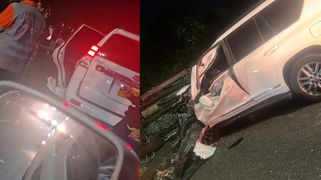 Periodista Hugo Luis Urruchurto salió ileso de aparatoso accidente en la vía a Puerto Colombia