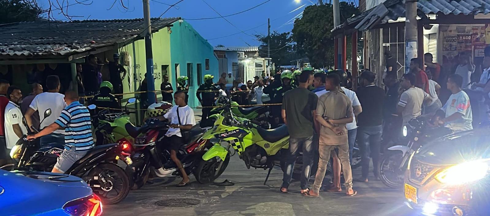Dos hombres resultan heridos en ataque a bala en el corregimiento La Playa, en Barranquilla