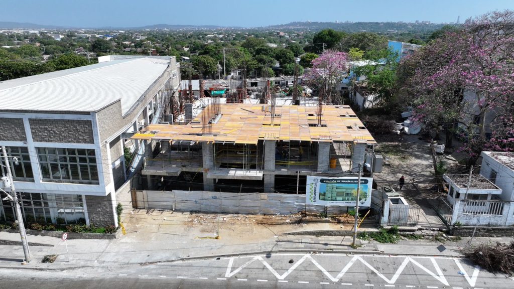 Avanza construcción de la megaestación de Policía de El Bosque en Barranquilla
