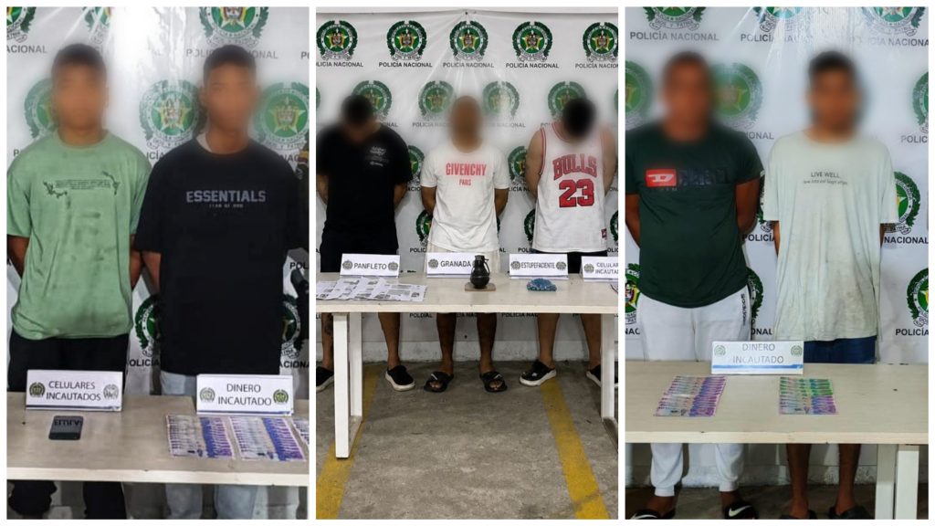 Capturan a 13 presuntos integrantes de ‘Los Costeños’ y ‘Los Pepes’ por extorsión en Barranquilla y Soledad