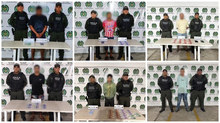 Capturan a 13 presuntos integrantes de ‘Los Costeños’ y ‘Los Pepes’ por extorsión en Barranquilla y Soledad