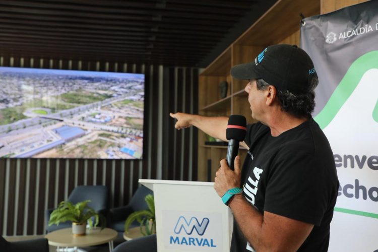 Alcalde Char anuncia nuevo retorno y un puente peatonal a la altura de Puerta Dorada y 7 de Abril en la Circunvalar