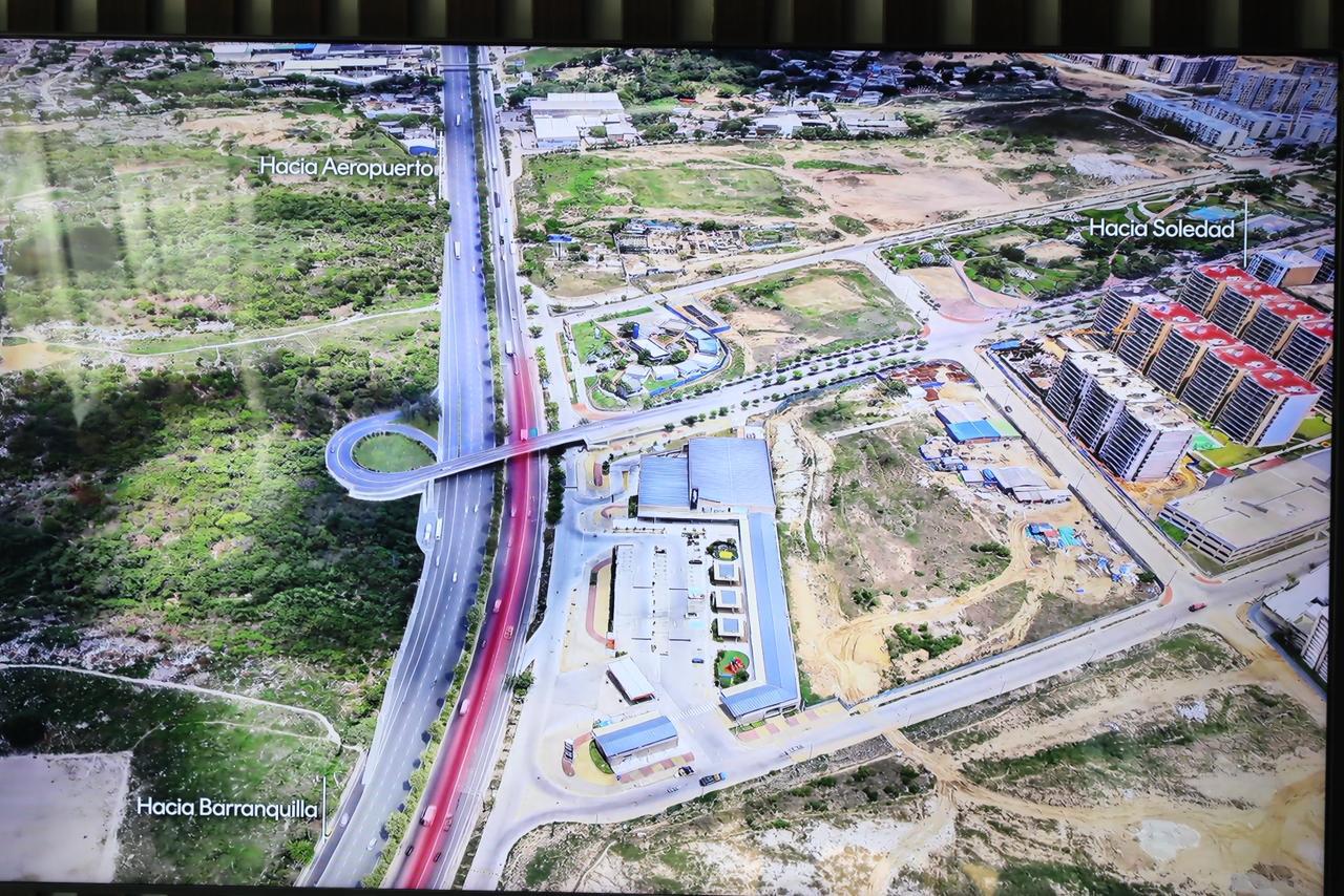 Distrito y Marval avanzan en proyecto del puente de acceso a Puerta Dorada en Barranquilla