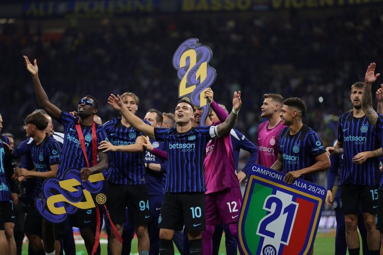 El Inter de Milán aseguró el Scudetto en Italia