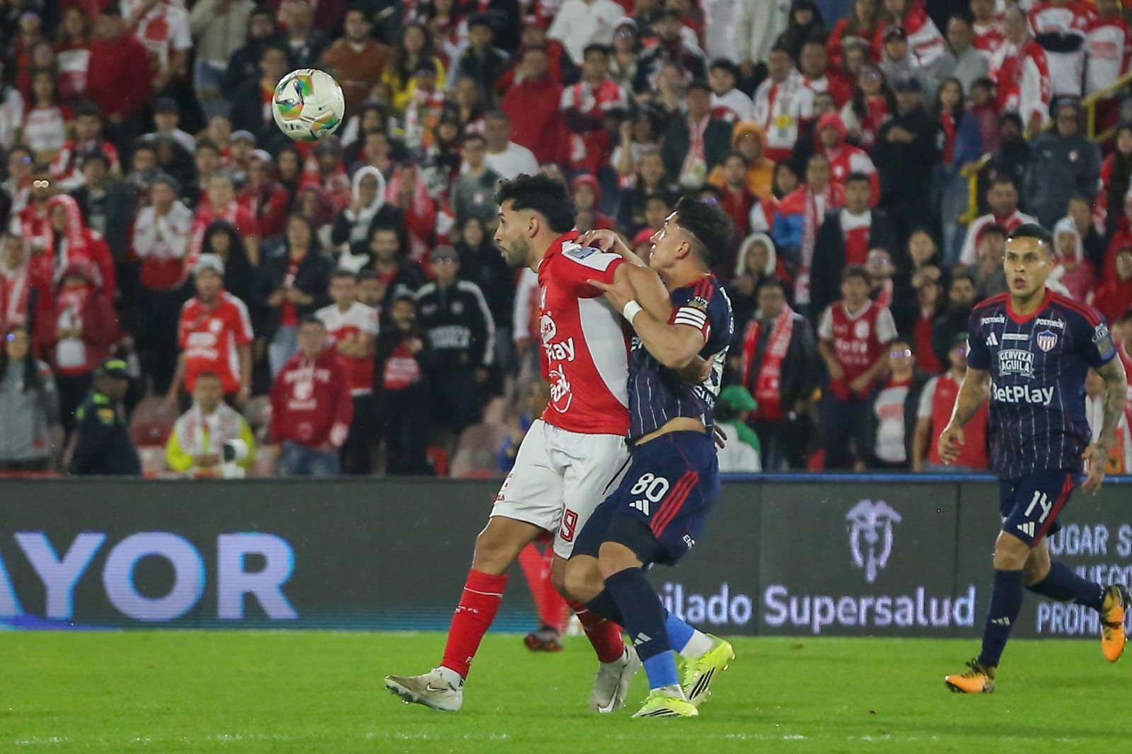 Junior empató con Santa Fe en Bogotá y dejó abierta la semifinal de la Liga Colombiana