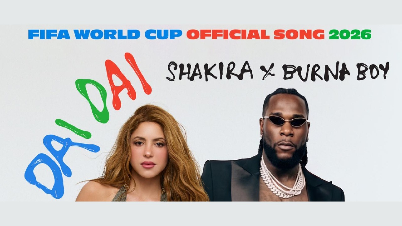 Shakira y Burna Boy en canción Dai Dai