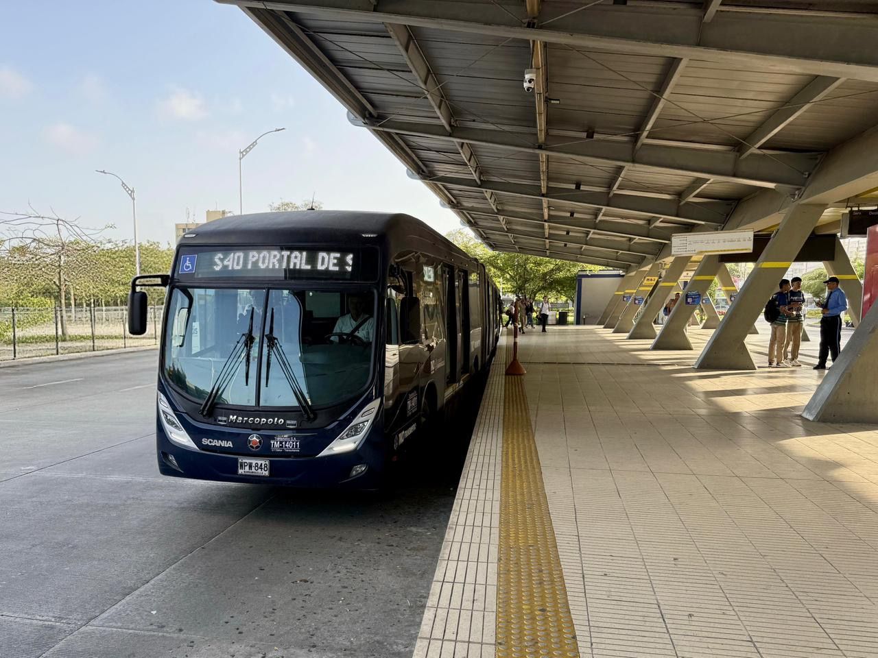 Transmetro habilitará nueva parada en la ruta S40 para mejorar la movilidad hacia el sur de Barranquilla y Soledad