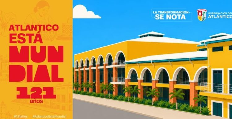Gobernación del Atlántico presenta oficialmente la campaña conmemorativa de los 121 años del departamento