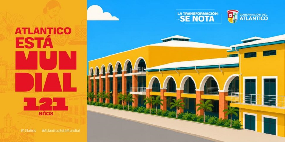 Gobernación del Atlántico presenta oficialmente la campaña conmemorativa de los 121 años del departamento