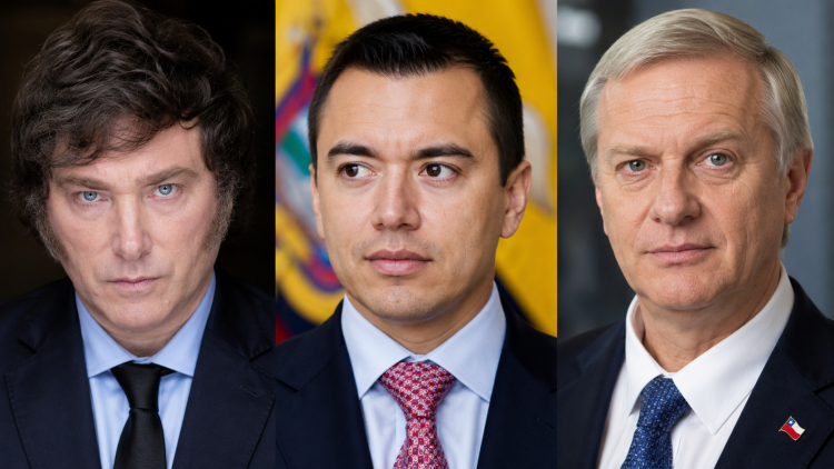 Milei, Noboa y Kast felicitan a Abelardo De La Espriella tras su victoria en el preconteo presidencial