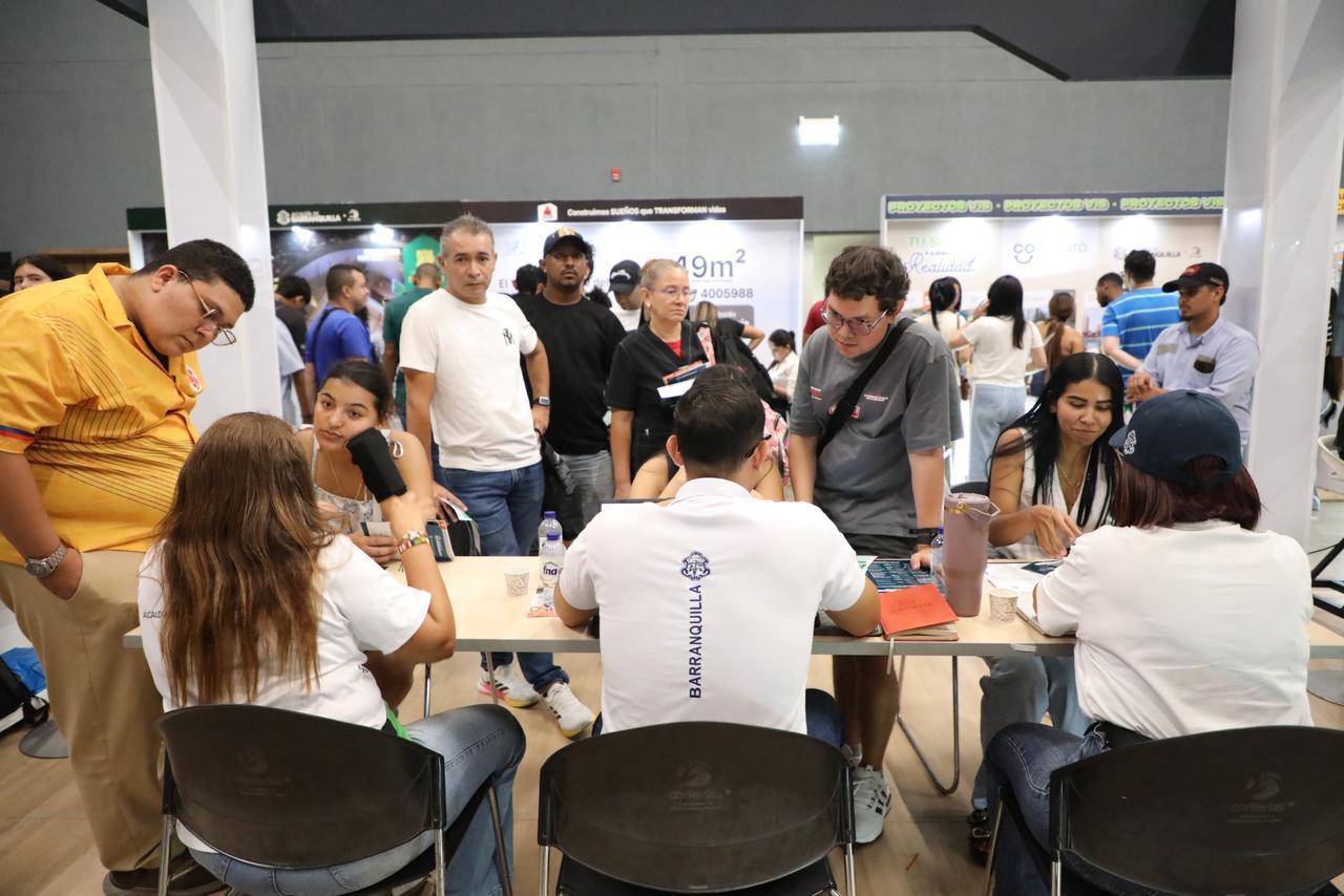 Más de 10.000 viviendas fueron ofertadas en la Feria Mi Techo Propio de Barranquilla