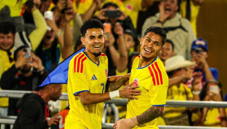 Luis Díaz lideró la victoria de Colombia sobre Costa Rica en la despedida antes del viaje a Estados Unidos