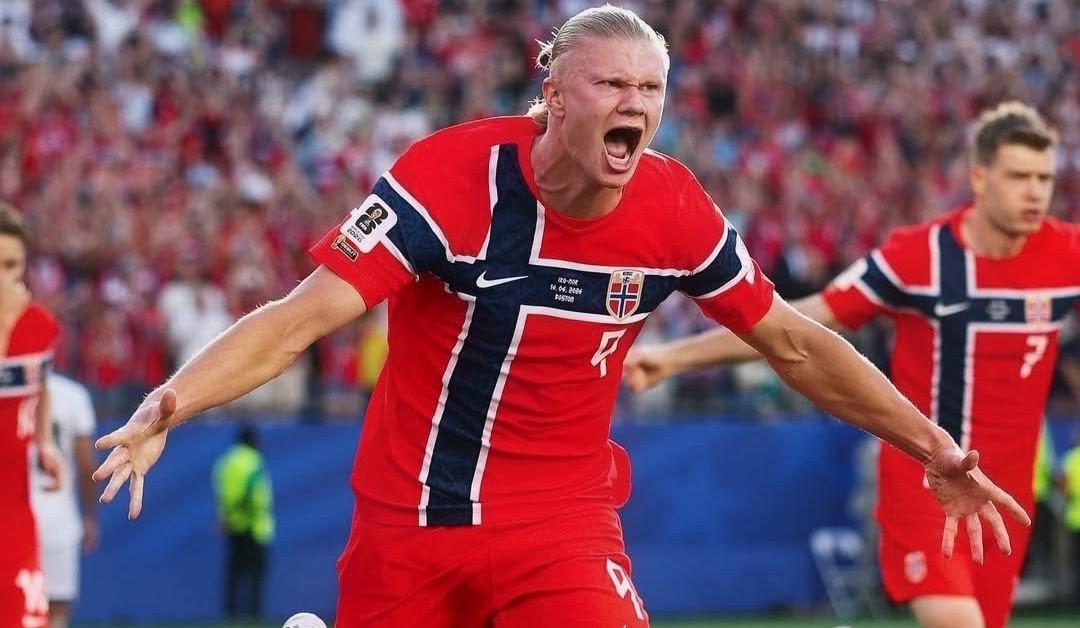 Noruega golea 4-1 a Irak en su regreso a los Mundiales con doblete de Erling Haaland