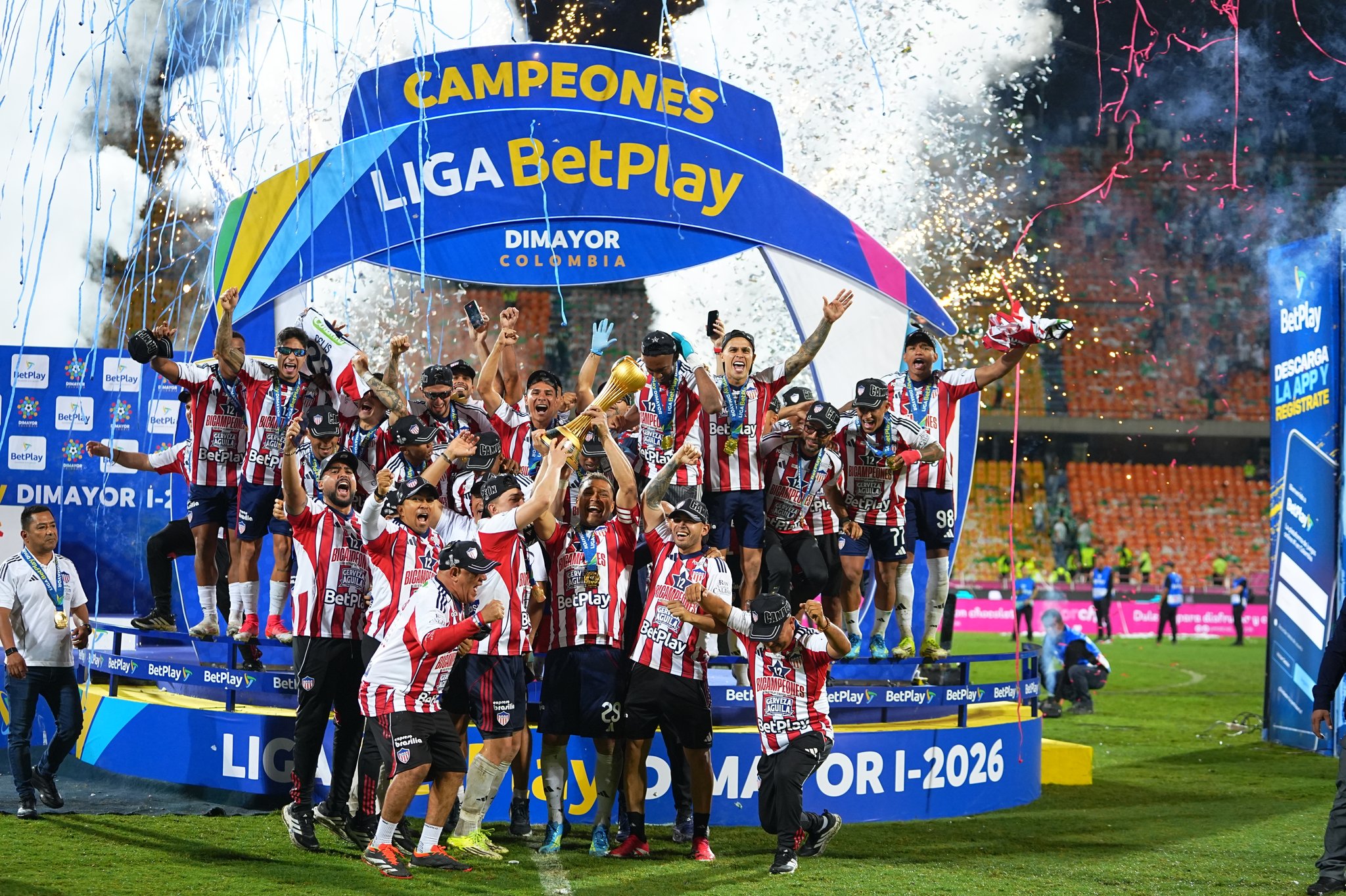 ¡Junior es bicampeón del fútbol colombiano!