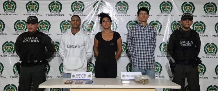 Capturan a tres presuntos extorsionistas y expendedores de droga en Puerto Colombia