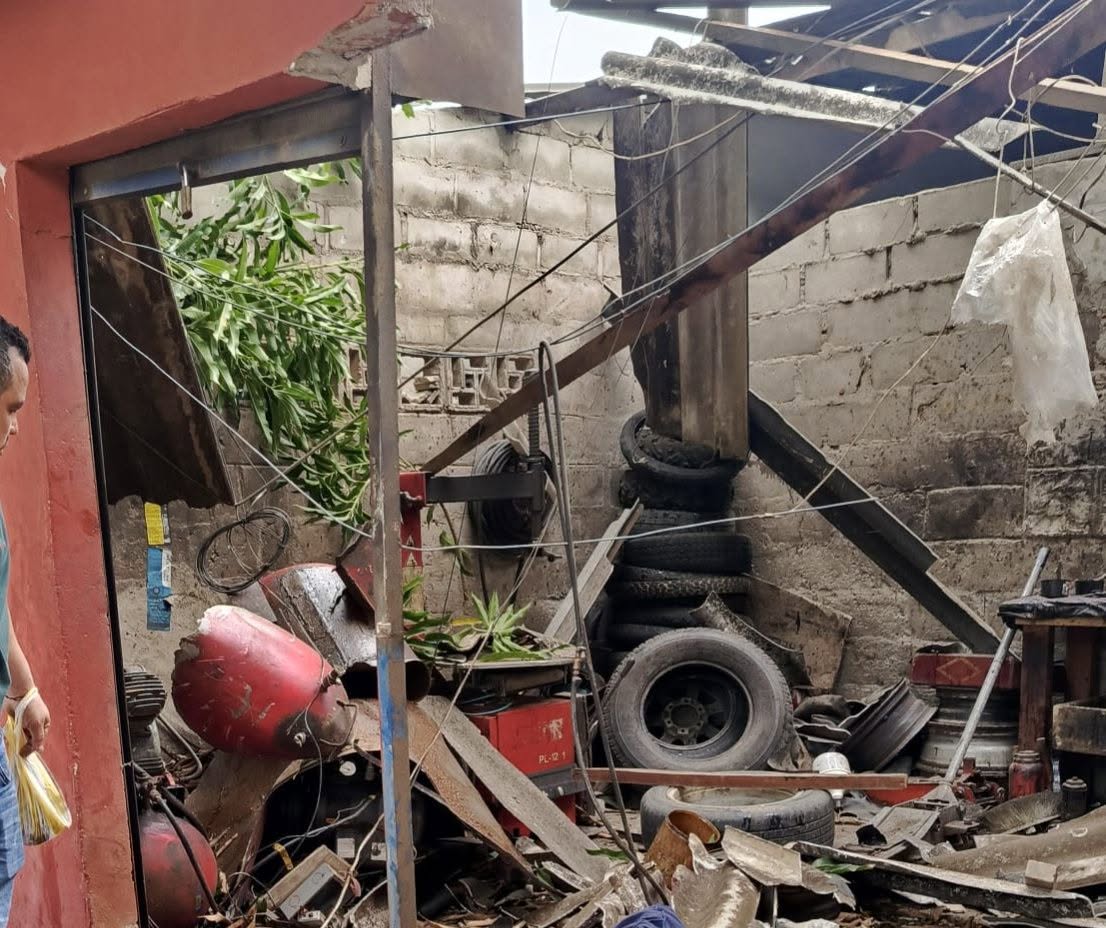 Adulto mayor murió tras explosión de compresor de aire en una llantería de Juan de Acosta