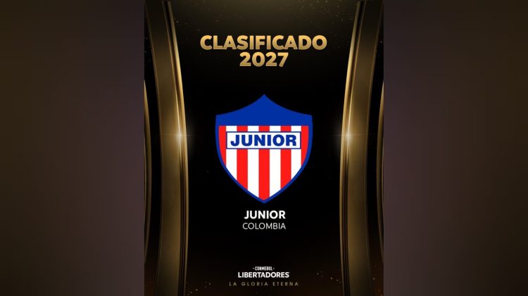 “¡Bienvenido de nuevo!”: Junior asegura su cupo a la Copa Libertadores 2027
