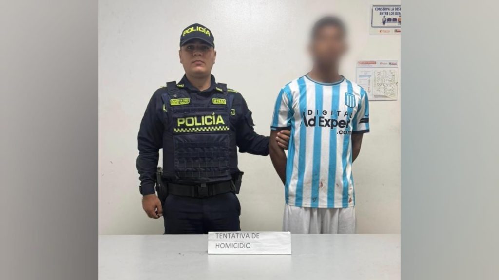 Capturan en Barranquilla a presunto agresor por tentativa de homicidio tras ataque que dejó un herido