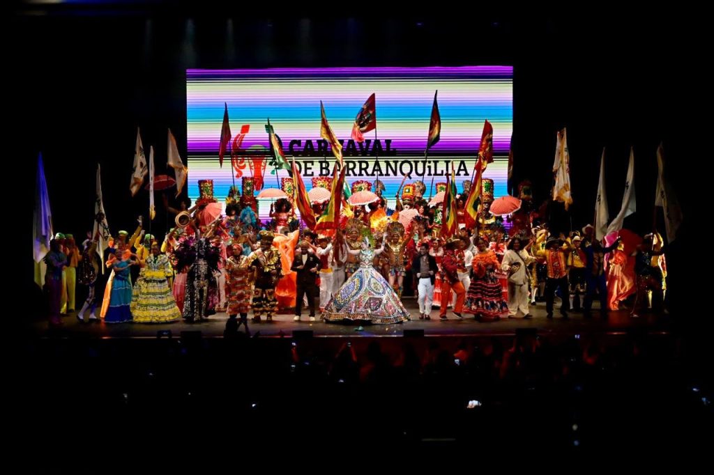 Carnaval de Barranquilla llegó por primera vez al Teatro Mayor de Bogotá con un espectáculo que exaltó su patrimonio cultural