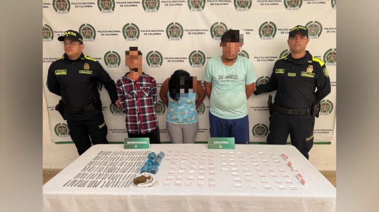 Capturan a tres presuntos integrantes de ‘Los Pepes’ con drogas en Santo Tomás y Palmar de Varela