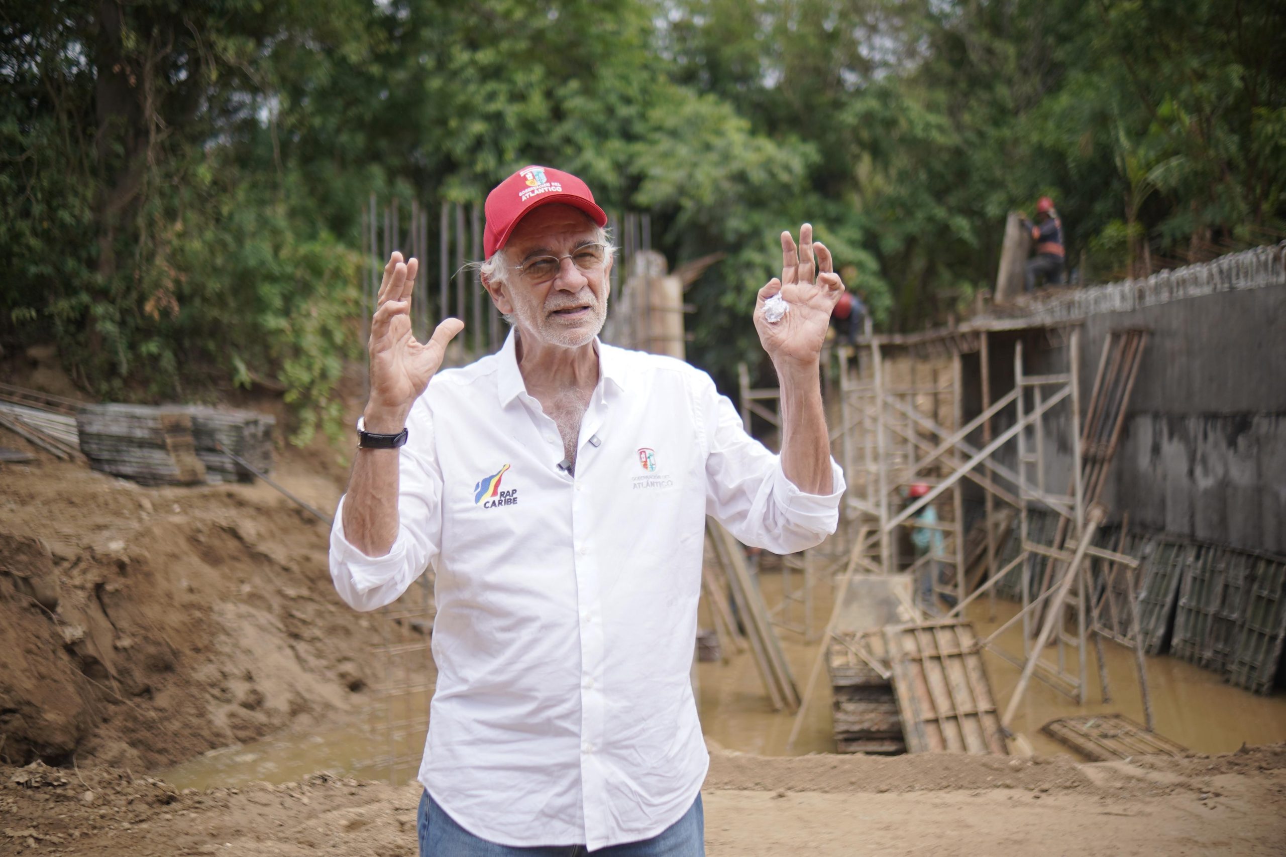 Gobernación del Atlántico construye vía hacia el Corral de San Luis para fortalecer el turismo en Tubará