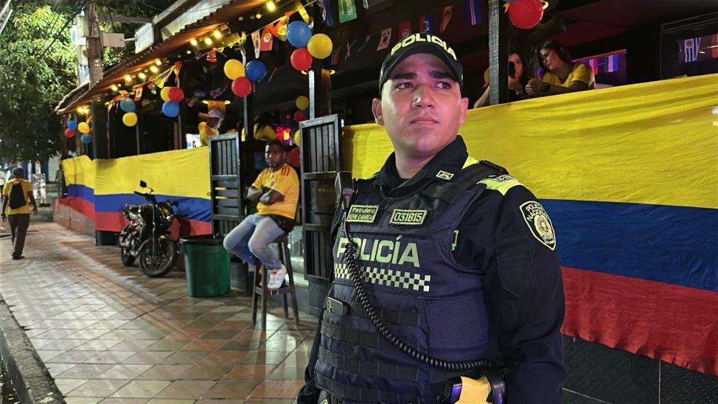 Policía reporta balance positivo de seguridad durante el partido de Colombia en el Mundial 2026 en Barranquilla