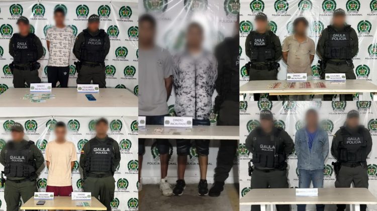 Capturan a seis presuntos extorsionistas en Barranquilla y Malambo; serían integrantes de ‘Los Costeños’ y ‘Los Pepes’