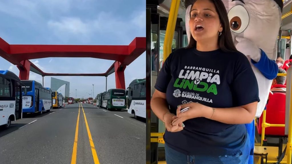 Alcaldía de Barranquilla impulsa campaña para promover el cuidado de los nuevos buses urbanos Euro 6