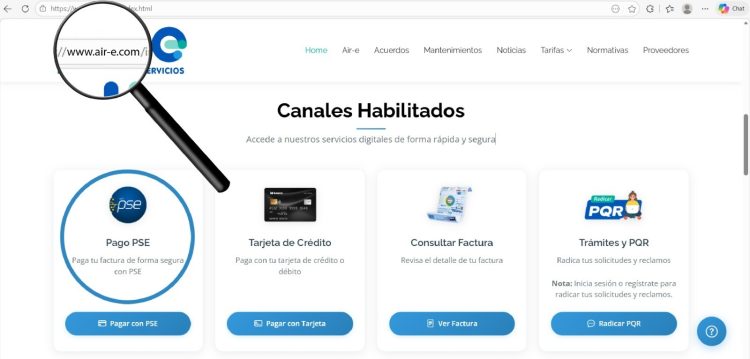 Air-e Intervenida alerta sobre estafas digitales y entrega recomendaciones para realizar pagos seguros en línea
