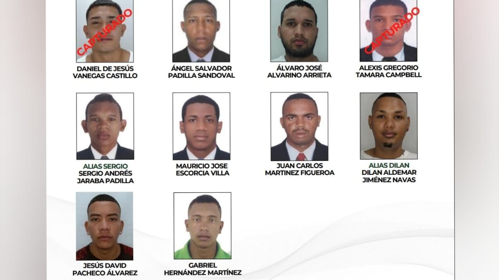 Recompensa de $10 millones por los más buscados de Barranquilla, vinculados a más de 40 homicidios