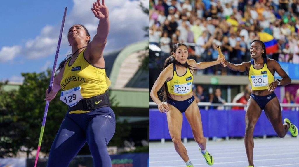 Atlántico celebra dos títulos panamericanos en atletismo con Valentina Barrios y María Alejandra Rocha