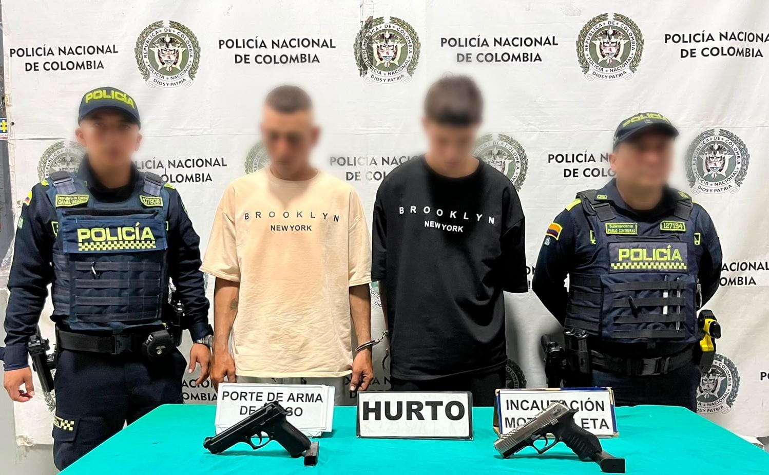Capturan a tres presuntos delincuentes tras intento de robo en un restaurante del norte de Barranquilla