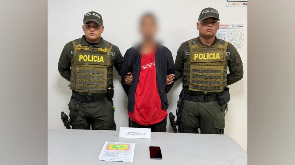 Capturan a presunto extorsionista en Soledad tras denuncia de una víctima