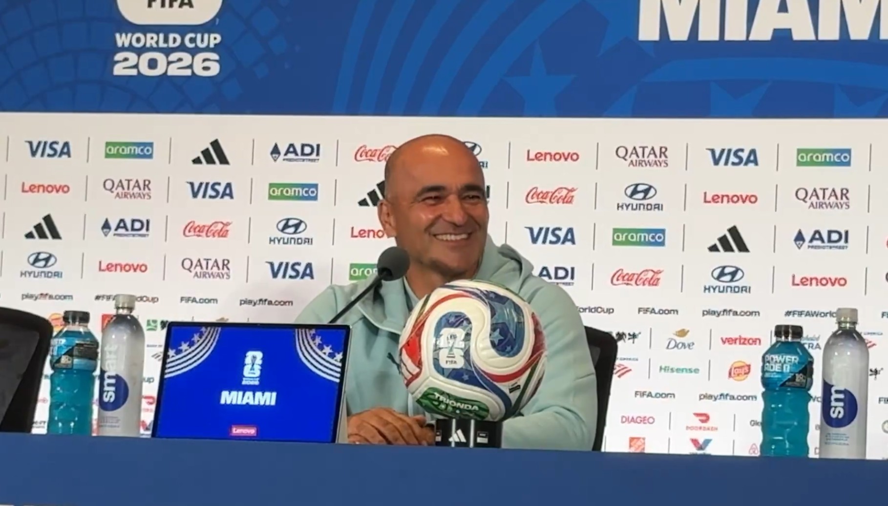 Roberto Martínez elogia a Colombia antes del duelo con Portugal: “Tiene una idea de juego muy bien trabajada”