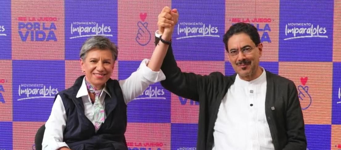 Claudia López anuncia su respaldo a Iván Cepeda para la segunda vuelta presidencial