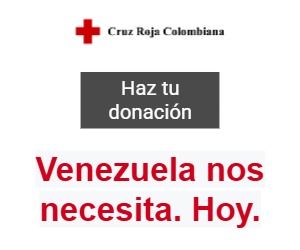 Cruz Roja Colombia - Donaciones a Venezuela