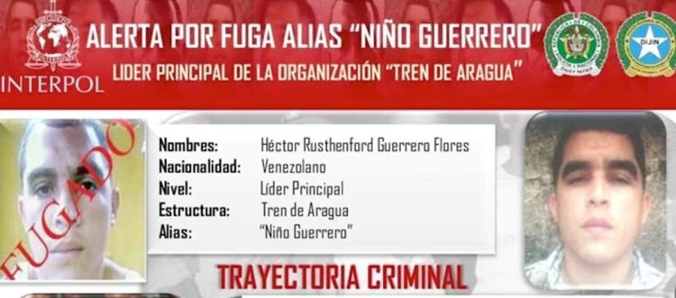 EE. UU. afirma haber abatido a ‘Niño Guerrero’, uno de los criminales más buscados de Suramérica