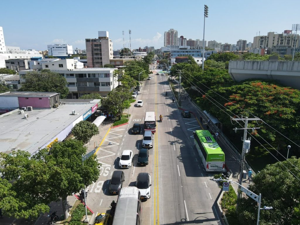 La calle 72 suma más de 2.500 metros cuadrados de paisajismo en su proceso de transformación